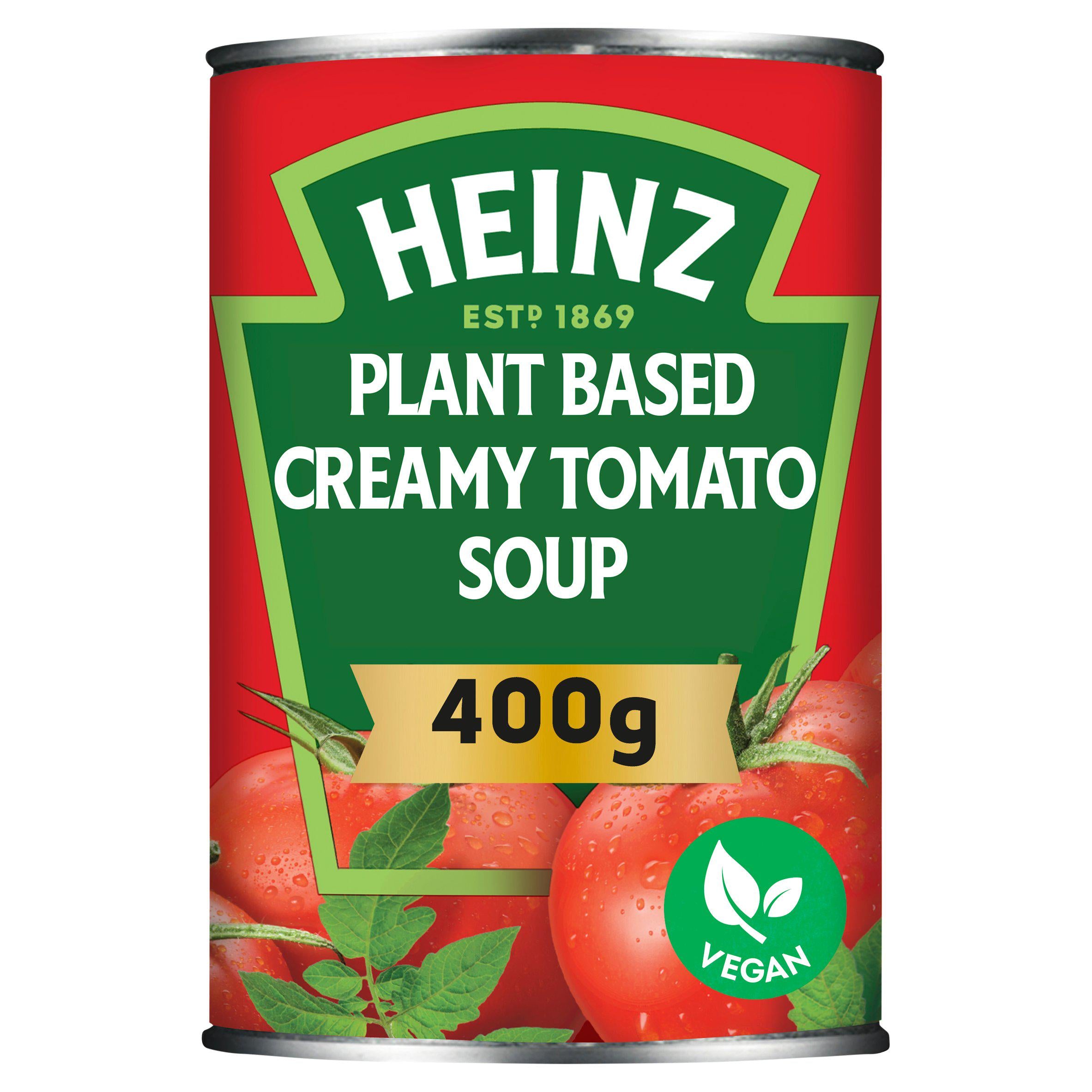 Heinz Plant Based Vegan Creamy Tomato Soup 400g GOODS Sainsburys   