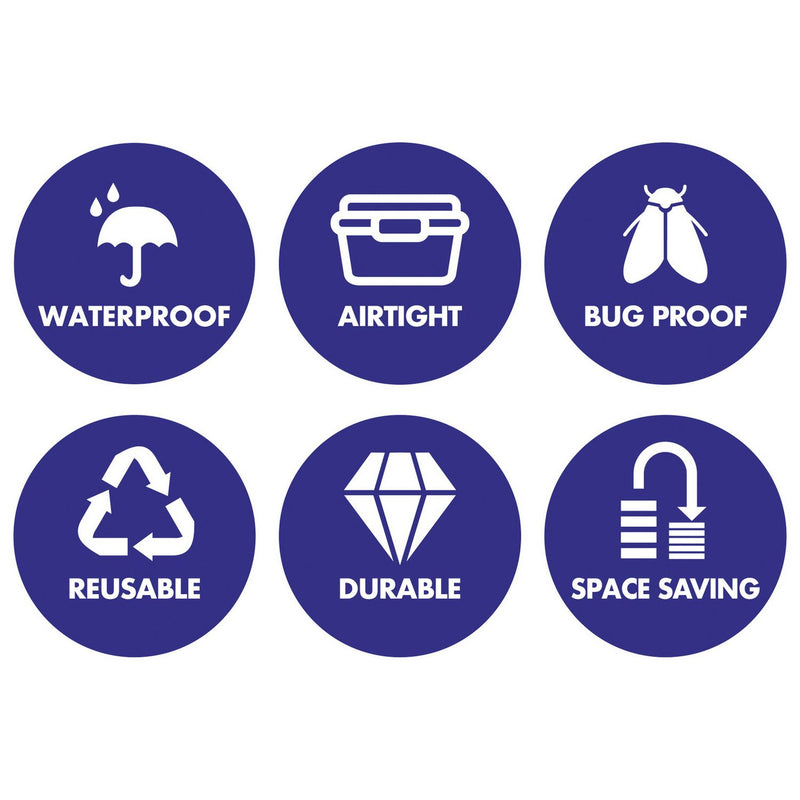 Protect & Store vacuum storage bags, imported from the UK