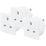 Masterplug travel adaptor 3 pack, imported from the UK