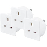 Masterplug travel adaptor 3 pack, imported from the UK