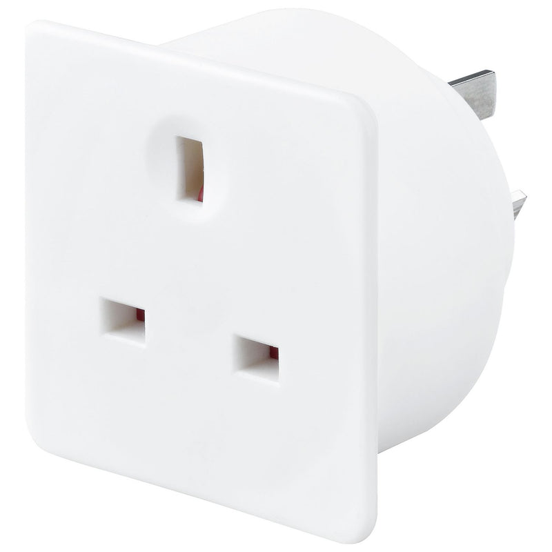 Masterplug travel adaptor 3 pack, imported from the UK