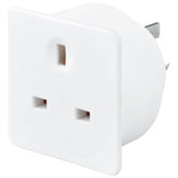Masterplug travel adaptor 3 pack, imported from the UK