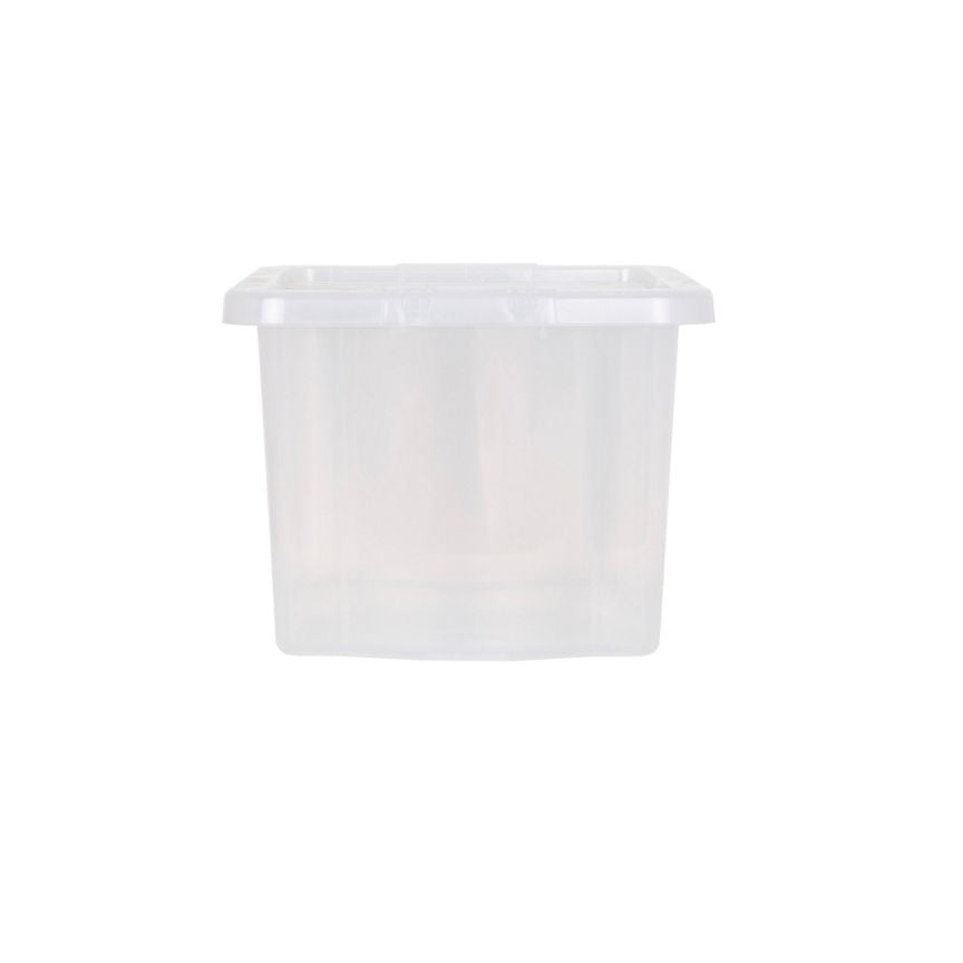 Wham Crystal 25L Box & Lid Clear