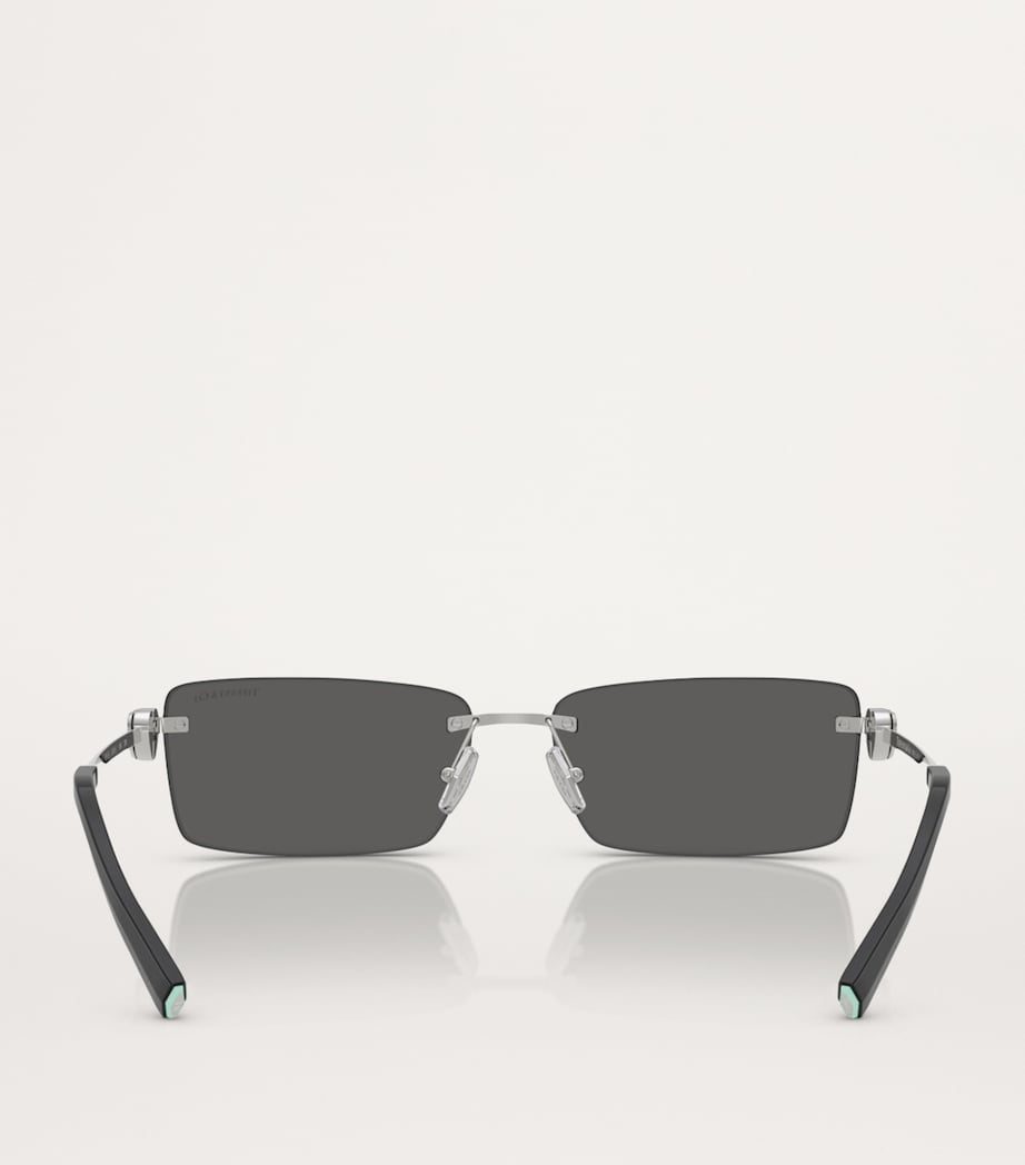 Tiffany & Co. metal sunglasses designer frames (British brand)