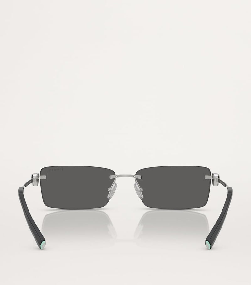 Tiffany & Co. metal sunglasses designer frames (British brand)