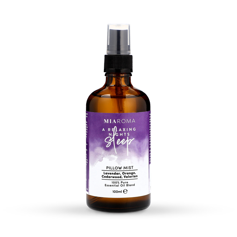 Miaroma Relaxing Night's Sleep Pillow Mist 100ml, imported from the UK