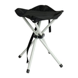 Pro Action folding camping stool black, imported from the UK