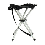 Pro Action folding camping stool black, imported from the UK