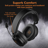 Deltaco DH120 wired gaming headset black (British brand)