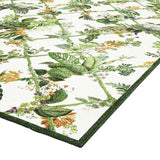 Laurence Llewelyn Bowen Cotswold Fantasia white flatweave runner 61x230cm (British brand)