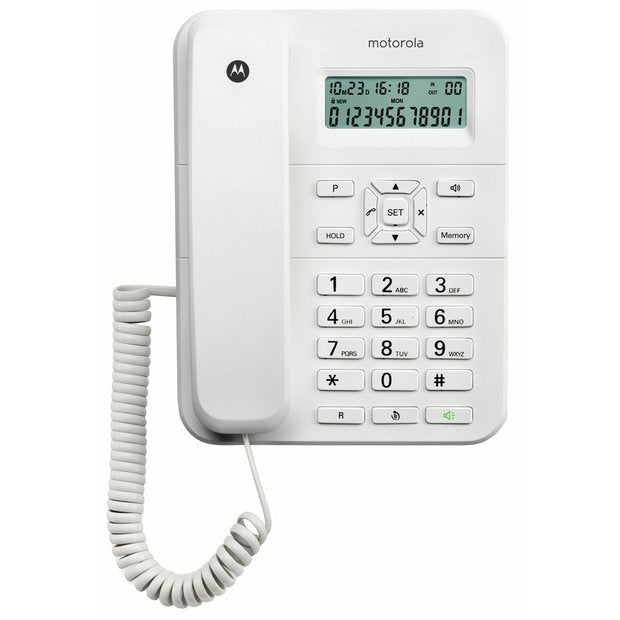 Motorola CT202 corded telephone single - British product