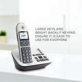 Motorola CD5012 twin cordless telephone with answer machine (British brand)
