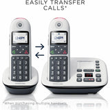 Motorola CD5012 twin cordless telephone with answer machine (British brand)