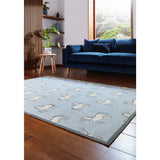 Scion Canter Mist Blue  Rug - 120x170cm