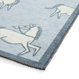 Scion Canter Mist Blue  Rug - 152x230cm