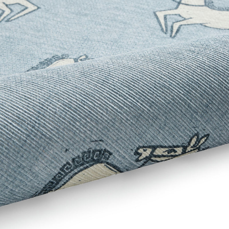 Scion Canter Mist Blue  Rug - 152x230cm