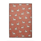 Scion Canter Spice Terracotta flatweave rug 76x150cm (British brand)