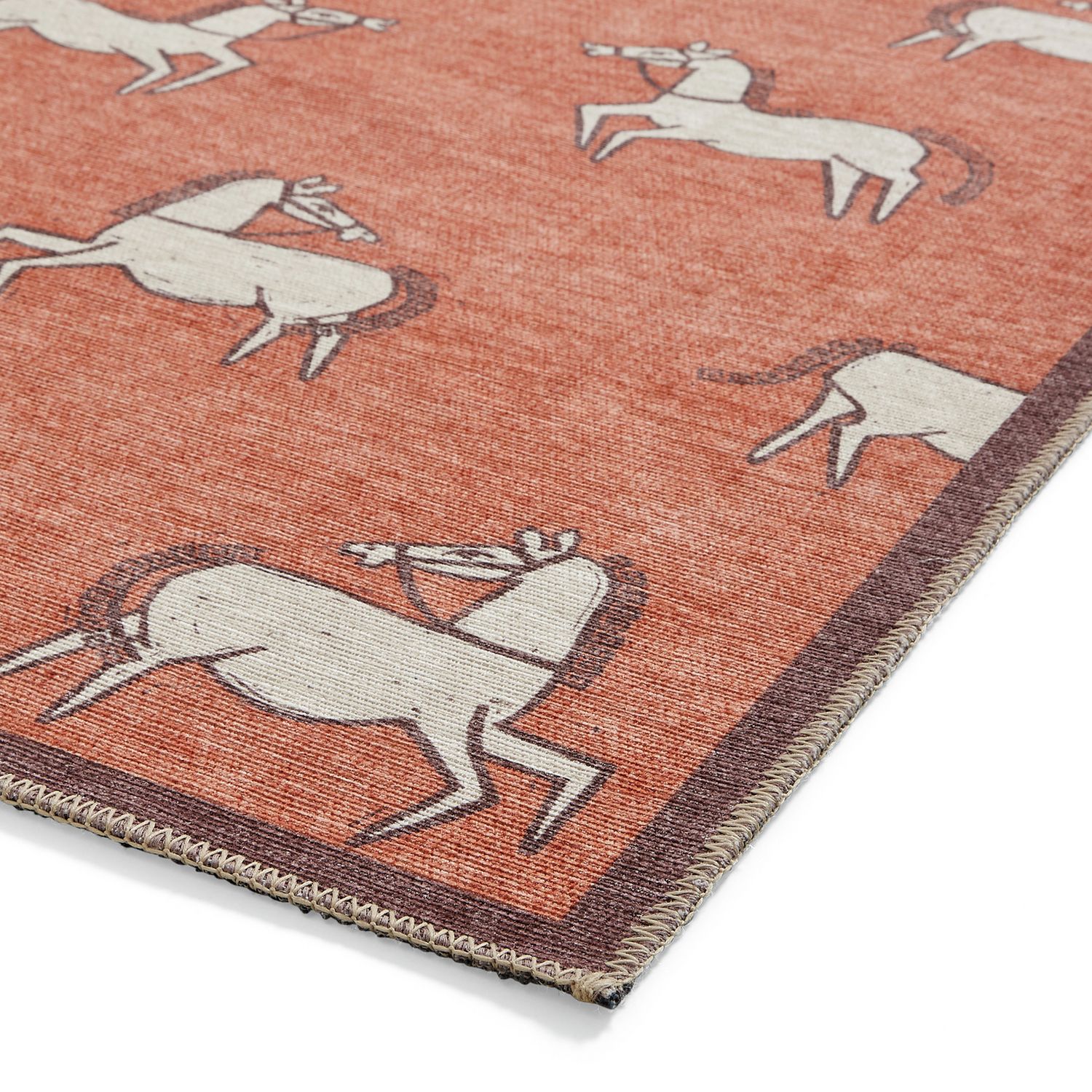 Scion Canter Spice Terracotta  Rug - 120x170cm