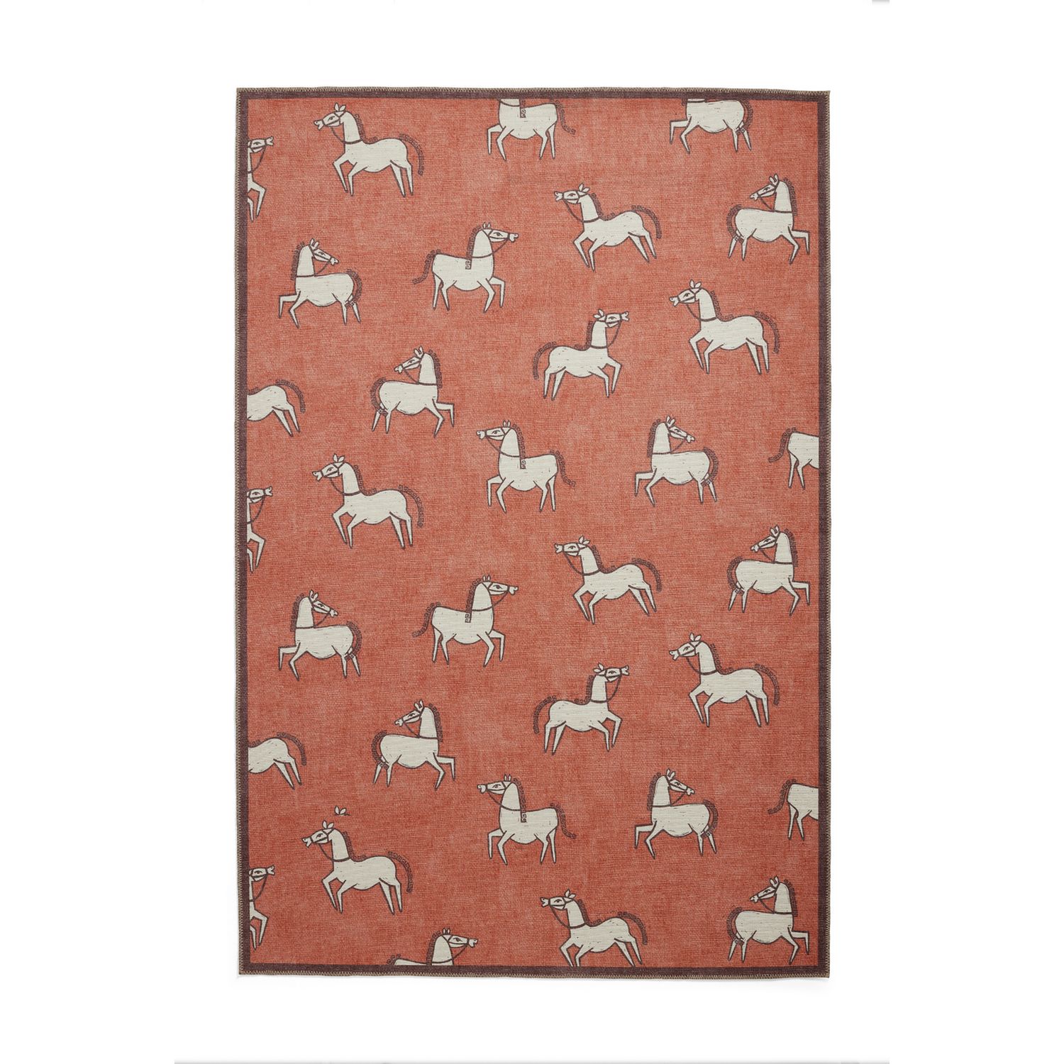 Scion Canter Spice Terracotta  Rug - 152x230cm