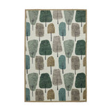 Scion Cedar Juniper Green flatweave rug 120x170cm (British brand)