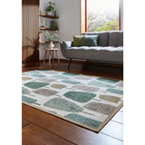 Scion Cedar Juniper Green flatweave rug 120x170cm (British brand)