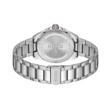 Hugo SEAM blue dial stainless steel watch, imported from the UK