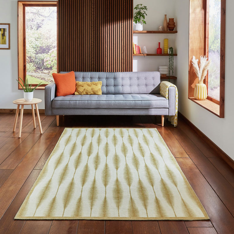 Scion Kasuri Honey Yellow  Rug - 120x170cm