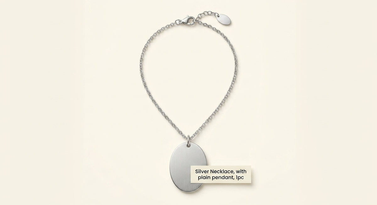Vivienne Westwood rhodium-plated brass crystal pendant necklace, imported from the UK