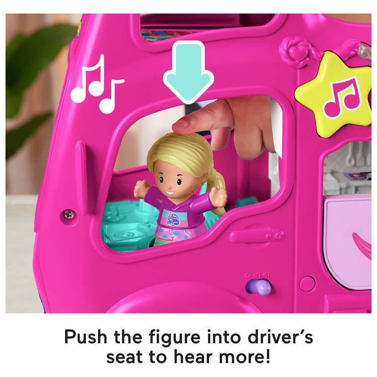 Fisher Price Little People Barbie Dream Camper RV playset, imported from the UK