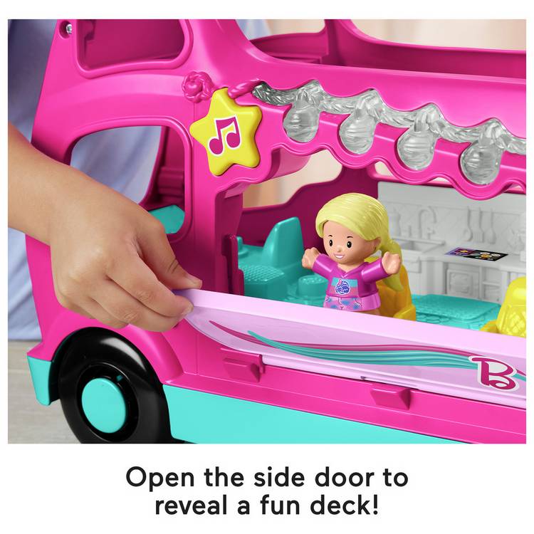 Fisher Price Little People Barbie Dream Camper RV playset, imported from the UK