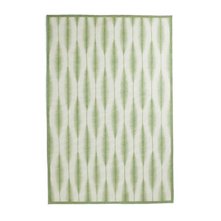 Scion Kasuri flatweave rug sage green 76x150cm - British product