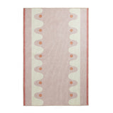 Scion Oakham blush pink flatweave rug 120x170cm, imported from the UK