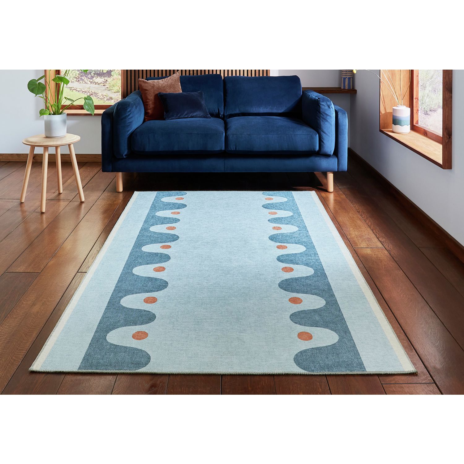 Scion Oakham Denim  Rug - 152x230cm