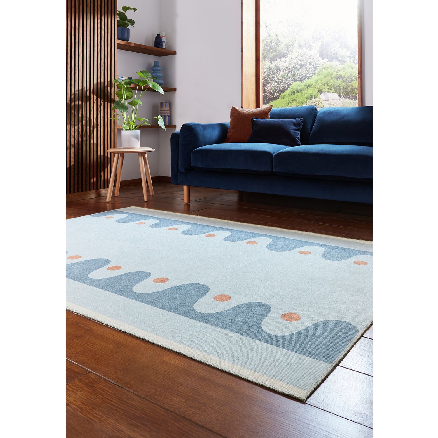 Scion Oakham Denim  Rug - 152x230cm