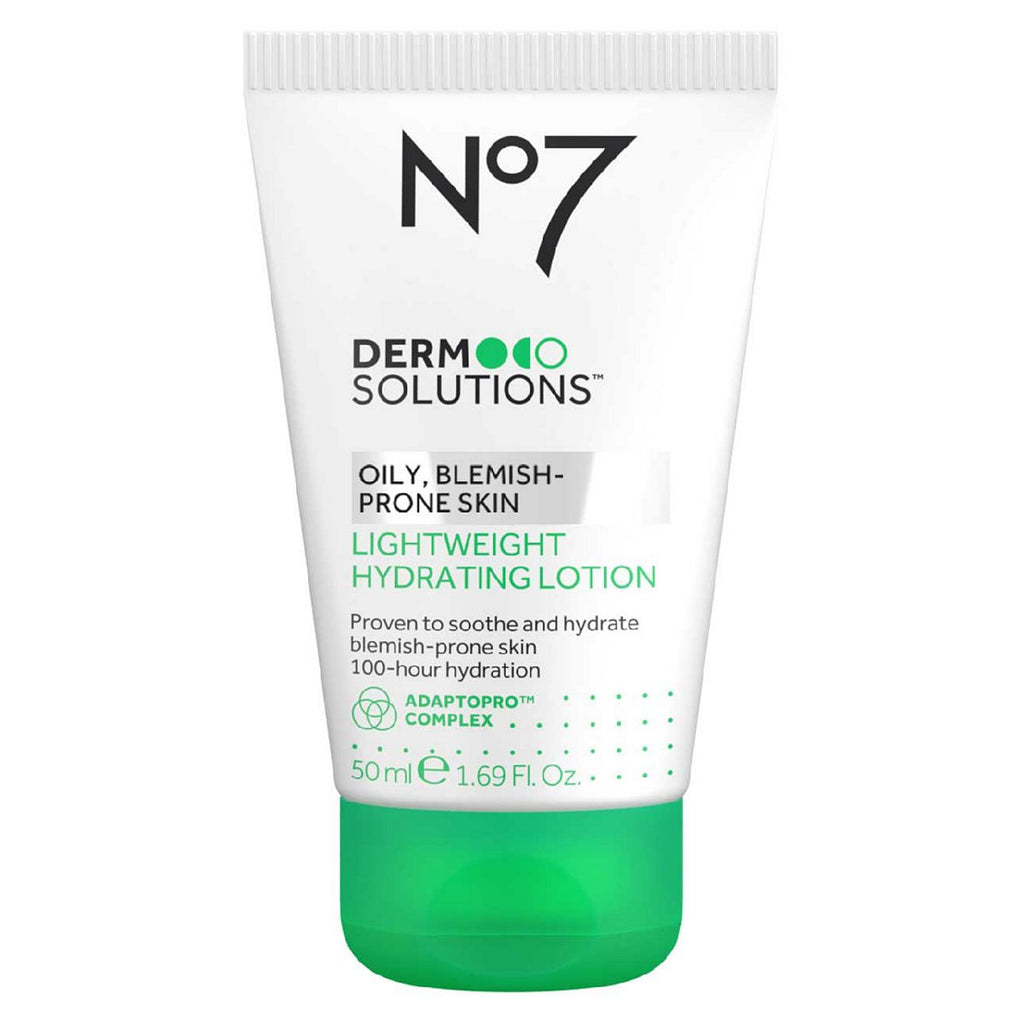 No7 Derm Solutions™ Lightweight Hydrating Lotion Suitable for Normal to Oily, Blemish-Prone Skin 50ml