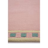 Origin pink wool short pile rug 120x170cm (British brand)
