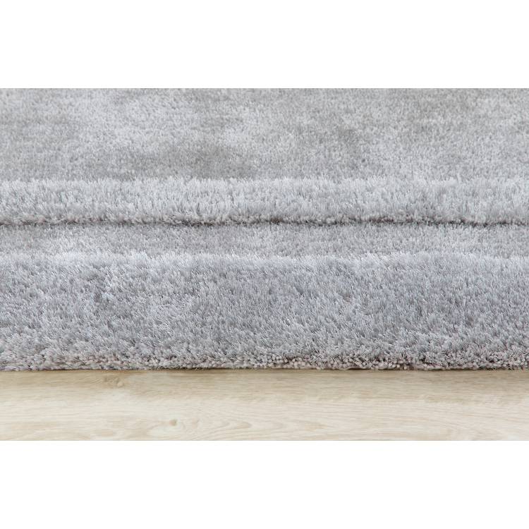 Origin Frame silver shaggy rug 120x170cm (British brand)
