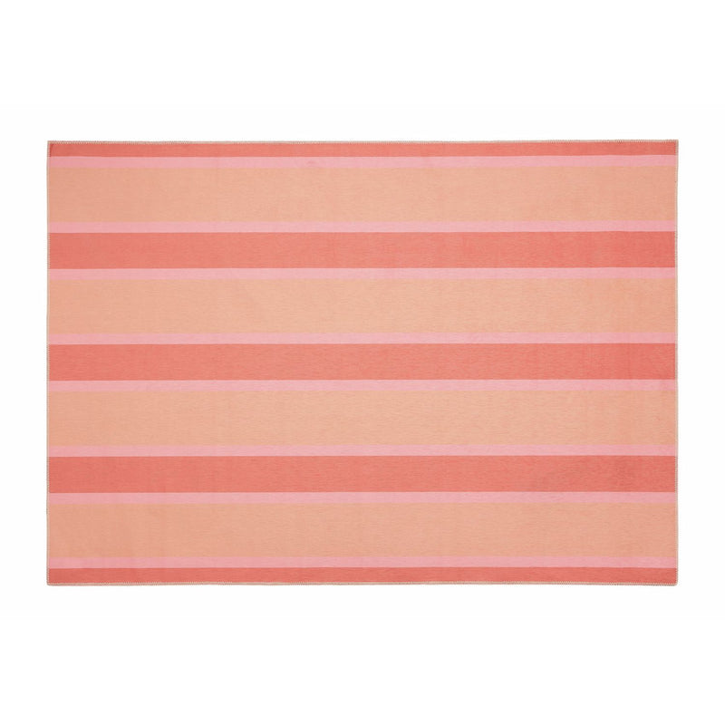 Origin Washable Stripe Pink  Rug - 120x170cm