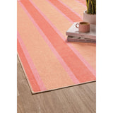 Origin Washable Stripe Pink  Rug - 120x170cm