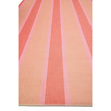 Origin Washable Stripe Pink  Rug - 120x170cm
