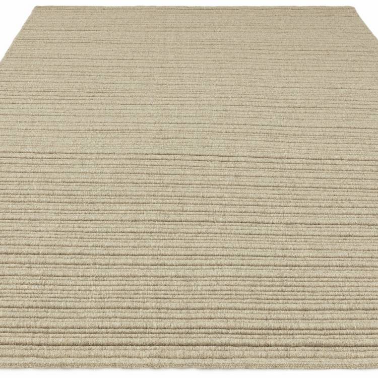 Asiatic Ravine Sand wool flatweave rug 120x170cm, UK version