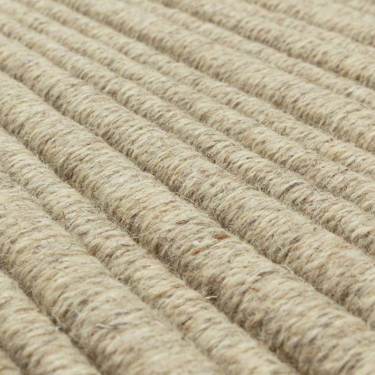 Asiatic Ravine Sand wool flatweave rug 120x170cm, UK version