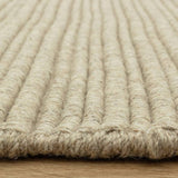 Asiatic Ravine Sand wool flatweave rug 120x170cm, UK version