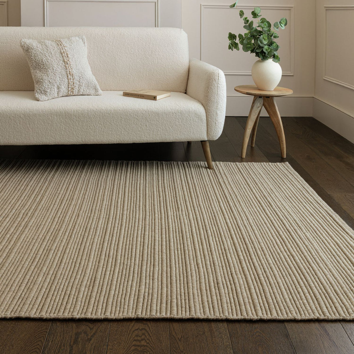 Asiatic Ravine Sand Wool  Rug - 160x230cm