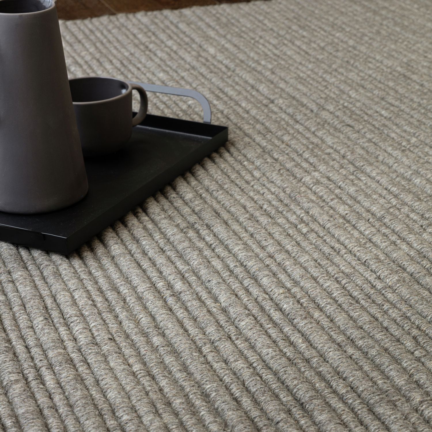 Asiatic Ravine Grey Wool  Rug - 200x290cm