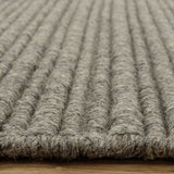 Asiatic Ravine Grey Wool  Rug - 200x290cm