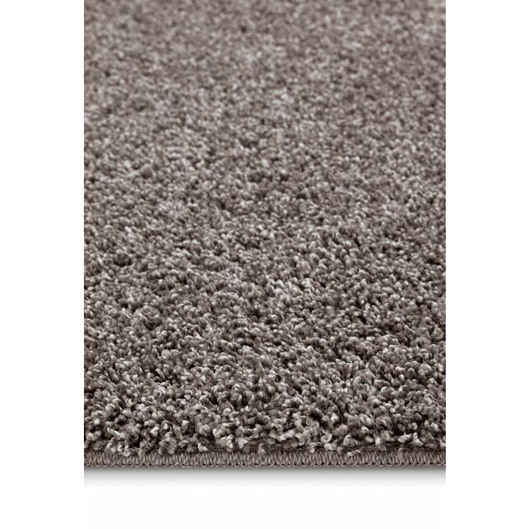 Buddy Mocha Brown Shaggy Rug 80x120cm - British product