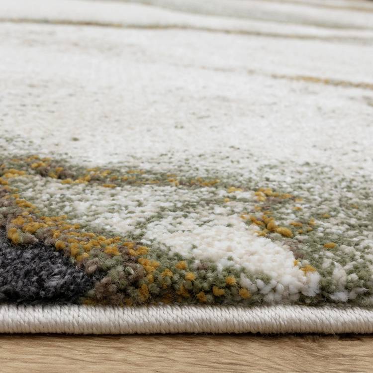 Asiatic rug green short pile 120x170cm, UK version
