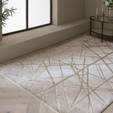 Asiatic Aurora Mica Metallic Gold  Rug - 160x230cm