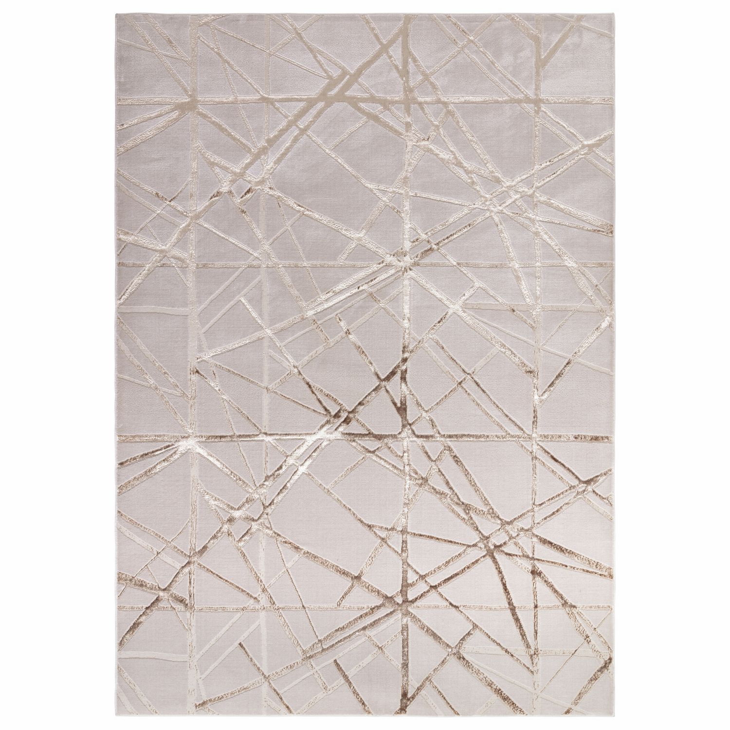 Asiatic Aurora Mica Metallic Gold  Rug - 160x230cm